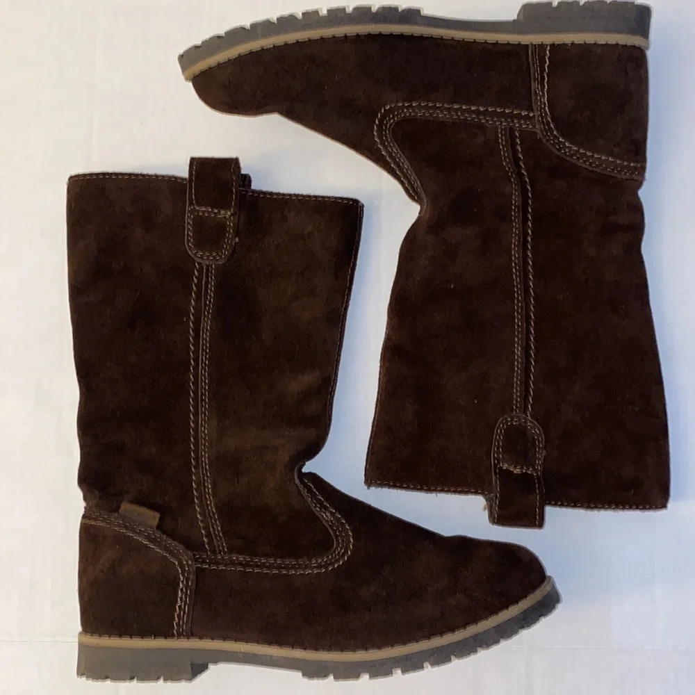 Khombu Copley Brown Suede Winter Boots